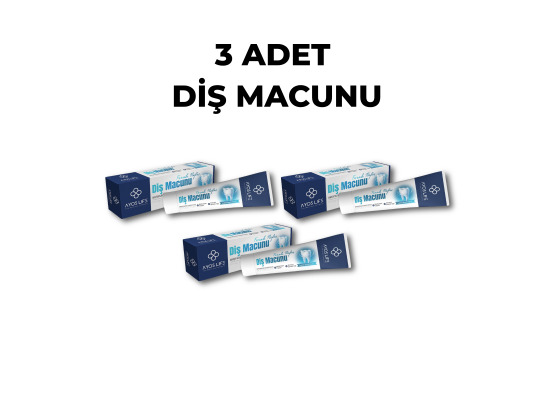 DİŞ MACUNU 3 ADET