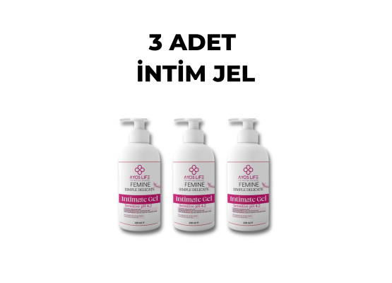 İNTİM JELİ 3 ADET