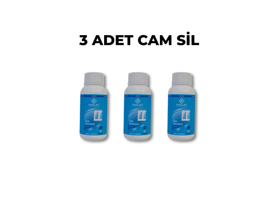AYOSLİFE CAM SİL 3 ADET