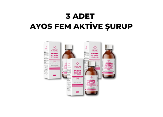 AYOS FEM AKTİVE ŞURUP 3 ADET