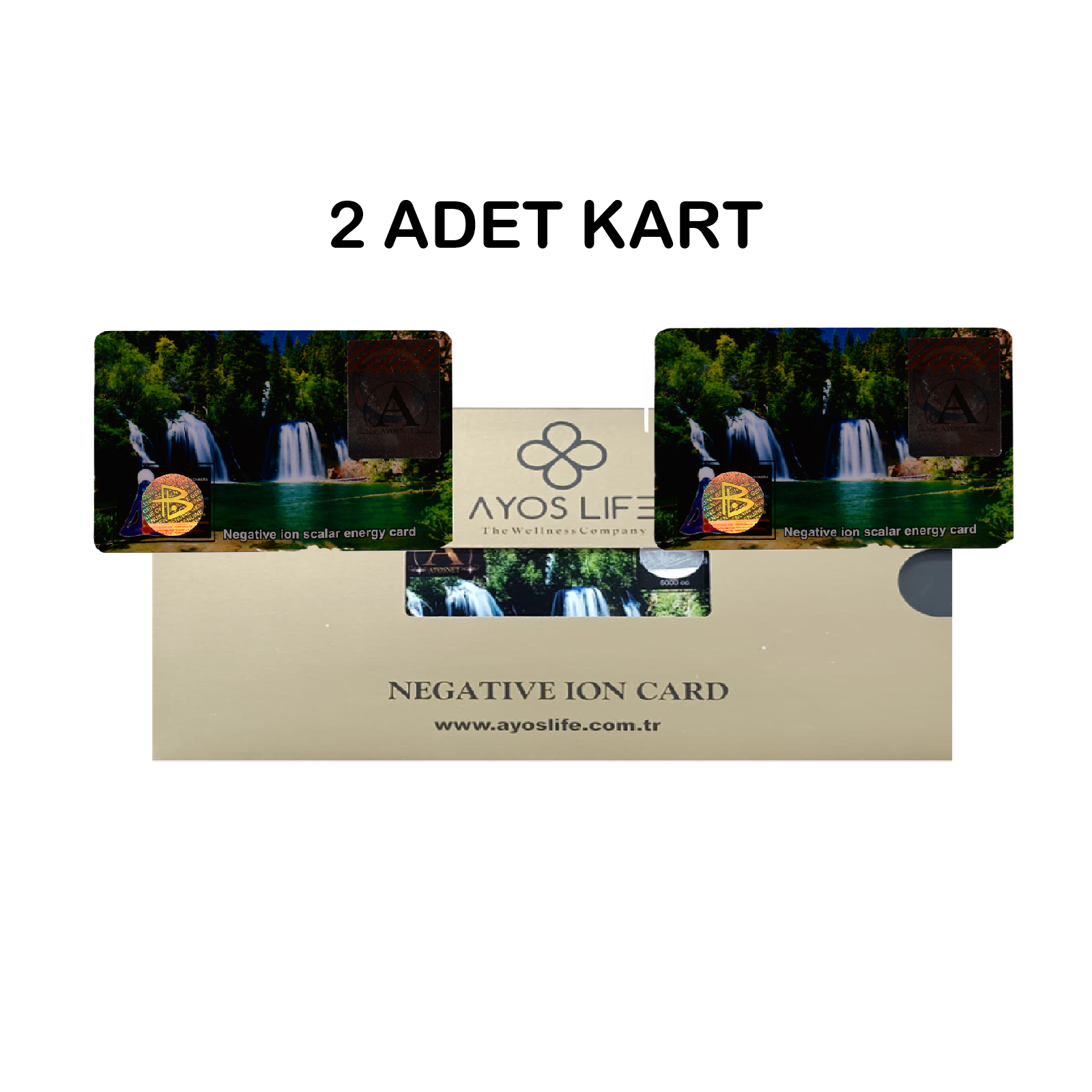NEGATİF ION KART 2 Lİ